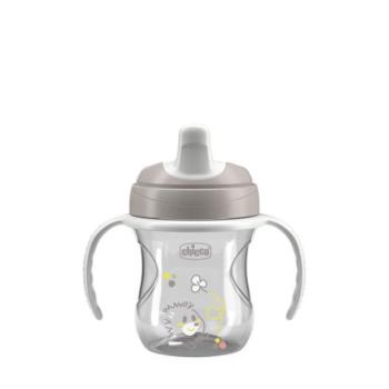 Chicco Tréningbögre fogantyúkkal szürke, 6hó+ kép