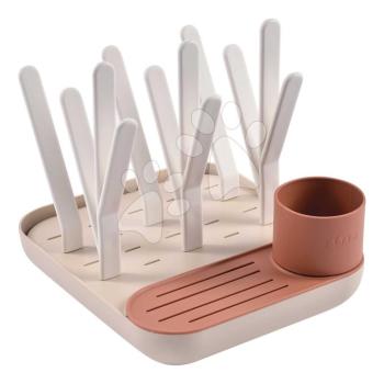 Cumisüveg csepegtető Forest Draining Rack Terracotta Clay Beaba moduláris 6 üvegre narancssárga 0 hó-tól kép