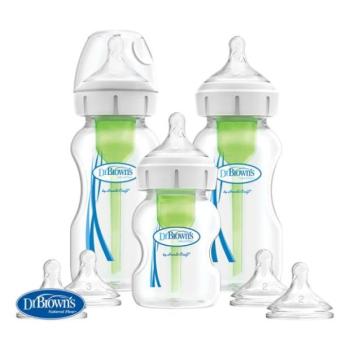 DR.BROWN'S 3 üveg Opciós készlet + széles kezdőnyak kép