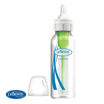 DR.BROWN'S Palack antikólik Opciók + keskeny nyakú 250 ml-es üveg kép