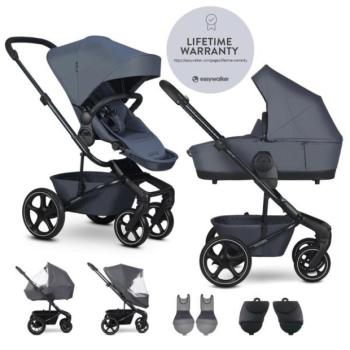EASYWALKER Set XL kombinált babakocsi Harvey NXT tartozékokkal Deep Blue kép