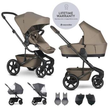 EASYWALKER Set XL kombinált babakocsi Harvey NXT tartozékokkal Mocha Brown kép