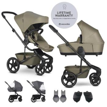 EASYWALKER Set XL kombinált babakocsi Harvey NXT tartozékokkal Moss Green kép