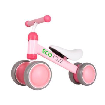 ECOTOYS Gyerek futóbicikli rózsaszín