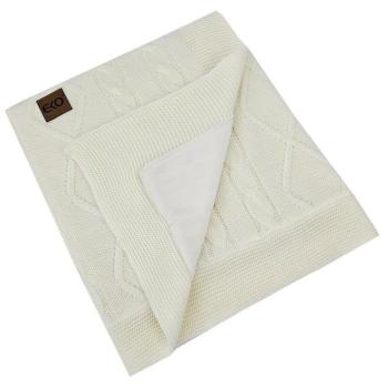 EKO Cashmere takaró szőrme béléssel Ecru 100x80 cm kép