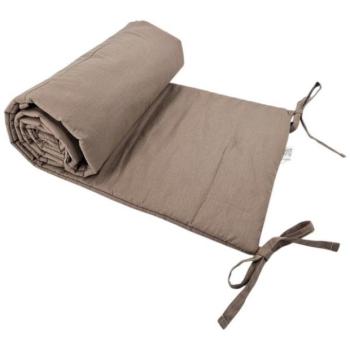 EKO Rácsvédő kiságyhoz pamut Dark Pink 360cm kép