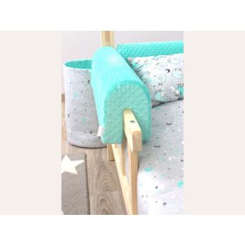 ELIS DESIGN Védőszivacs az ágyhoz - 80 cm szín: sötét szürke, hosszúság: 80 cm kép