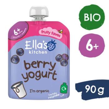 Ella's Kitchen BIO Áfonya joghurttal (90 g) kép
