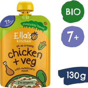Ella's Kitchen BIO csirke kukoricapürével (130 g) kép