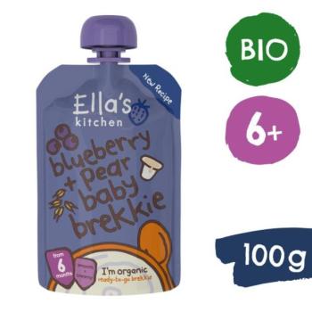Ella's Kitchen BIO Reggeli áfonyával és körtével (100 g) kép