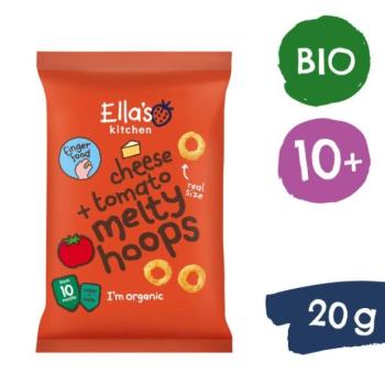 Ella's Kitchen BIO Ropogós karikák sajttal és paradicsommal (20 g) kép