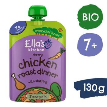 Ella's Kitchen BIO Sült csirke töltelékkel (130 g) kép