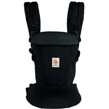 ERGOBABY Adapt Soft Touch pamut - Ónix fekete kép