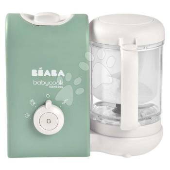 Ételpároló és turmixgép Beaba Babycook® Express Sage Green zöld kép