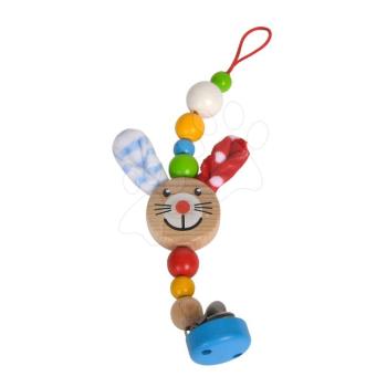 Fa cumitartó lánc Rabbit Baby Eichhorn 27 cm fülekkel és golyókkal 0 hó-tól kép