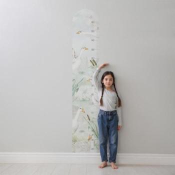 Liba motívumú, fali magasságmérő kép