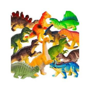 12 darabos dinoszaurusz készlet gyerekeknek kép