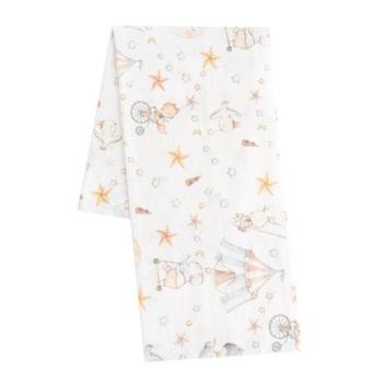 Flanel pelenka nyomtatással New Baby circus kép