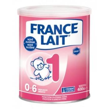 France Lait 1 kezdeti anyatej-helyettesítő tápszer 0-6 hónapos korig 400g kép