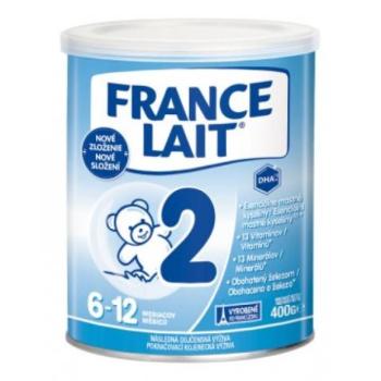France Lait 2 anyatej-helyettesítő tápszer 6-12 hónapos korig 400g kép