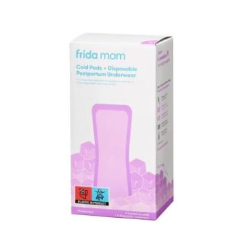 Frida mom Hűtő abszorbens betétek Ice Maxi 4 db + Egyszer használatos szülés utáni bugyi 2 db kép