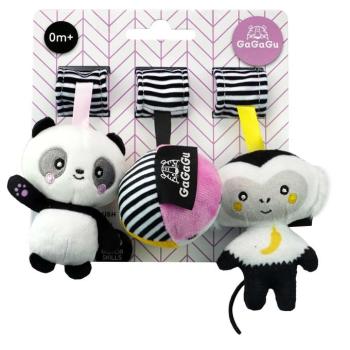 Gagagu függő plüss Panda, Labda, Majom kép
