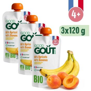 Good Gout BIO sárgabarack banánnal 3× 120 g kép