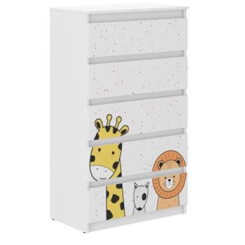 Gyerek komód R-5 - MINI ZOO kép