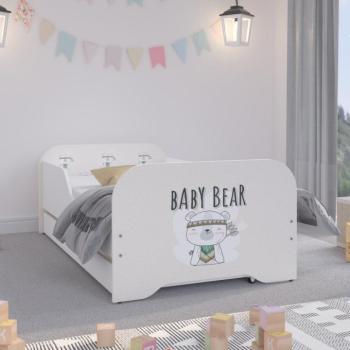 Gyerekágy ágyneműtartóval 140 x 70 cm - Baby maci kép