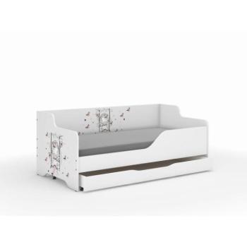 Gyerekágy LILU - 160x80 LÁNY HINTÁN kép