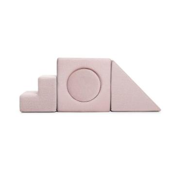 Gyermek összecsukható habszivacs készlet SHAPPY PLAY Szín: Soft Pink kép