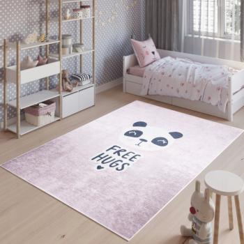 Gyermek szőnyeg egy aranyos pandával Szélesség: 80 cm | Hosszúság: 150 cm kép