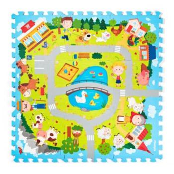 Hab puzzle "Village", 9 db kép