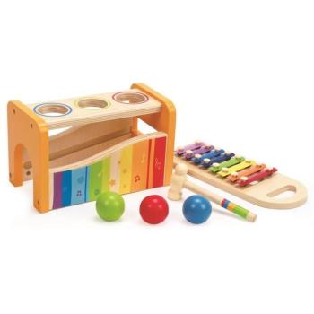 Hape xilofon kalapáccsal kép