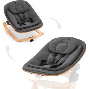 HAUCK Bouncer Eco 3in1 baba pihenőszék Alpha+ és Beta+ etetőszékekhez, sötétszürke kép