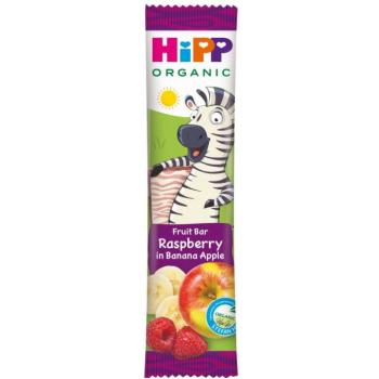 HIPP Bio Gyümölcsszelet Málna-banán-alma 23 g kép