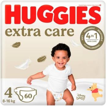 HUGGIES Extra Care 4 (60 db) kép