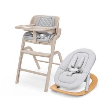 Inspira 2 szék szett + újszülött szett + hintázó alap, Cookie Beige kép
