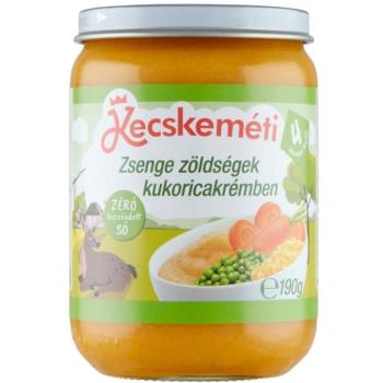 KECSKEMÉTI Zsenge zöldségek kukoricakrémben 190g kép