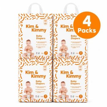 Kim & Kimmy Diapers, 3 (240 db) kép