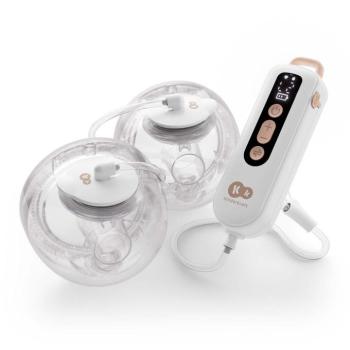 KINDERKRAFT Double Hands-Free Gentle Flow Gold kép
