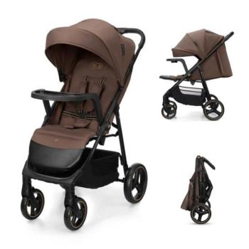 KINDERKRAFT Sport babakocsi Trig 3 Tray Velvet Mocca kép