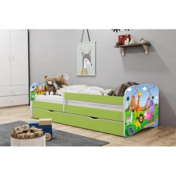 Gyerekágy, szafari motívummal - Babydreams 160x80 cm kép