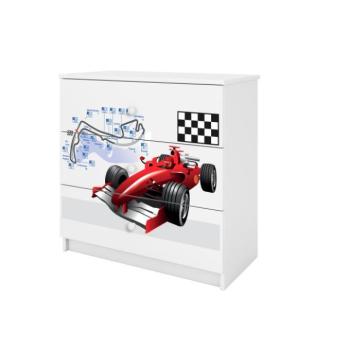 Komód gyerekeknek, formula motívummal kép
