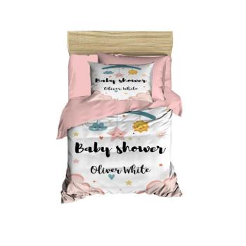 L'essential Maison Baba paplanhuzat garnitúra Rózsaszín Fehé... kép