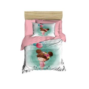 L'essential Maison Baby Quilt Cover Set Pink White Blue PH158 kép