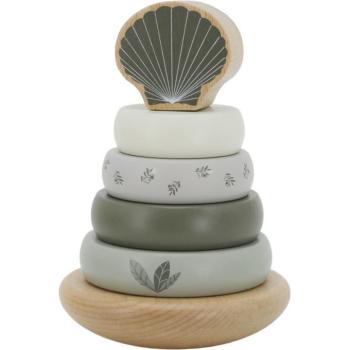 Label Label egyensúlyozó, egymásra rakható karikák, Olive Green kép