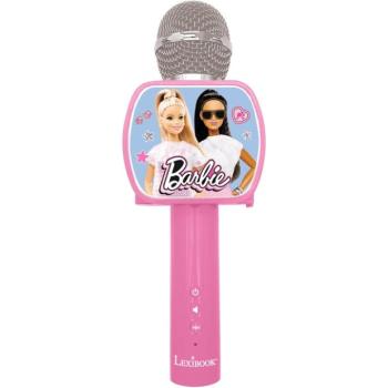 Lexibook Barbie Bluetooth karaoke mikrofon beépített hangszóróval és okostelefon állvánnyal kép