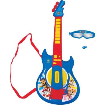 Lexibook Mancs őrjárat Elektromos gitár fényhatásokkal és szemüveg alakú mikrofonnal kép