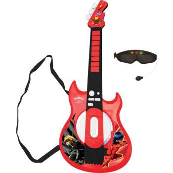 Lexibook Miraculous elektromos gitár + fényhatás, szemüveg alakú mikrofon kép